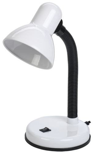 LIGHTING Светильник настольный 1002 на подставке Е27 белый | код LNNL0-1002-2-VV-40-K01 | IEK